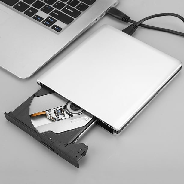 Grabadora de discos Blu-ray externa para ordenador portátil, USB 3,0, unidad óptica, DVD, CD, BD