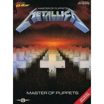 Metallica - Master of Puppets Songbook Guitar/Vocal with Tablature and Sheet Music Note-For-Note Transcriptions with Lyr, (Paperback)