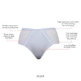 thumbnail image 4 of Parfait Shea Full Coverage Brief, Silver, L, 4 of 4