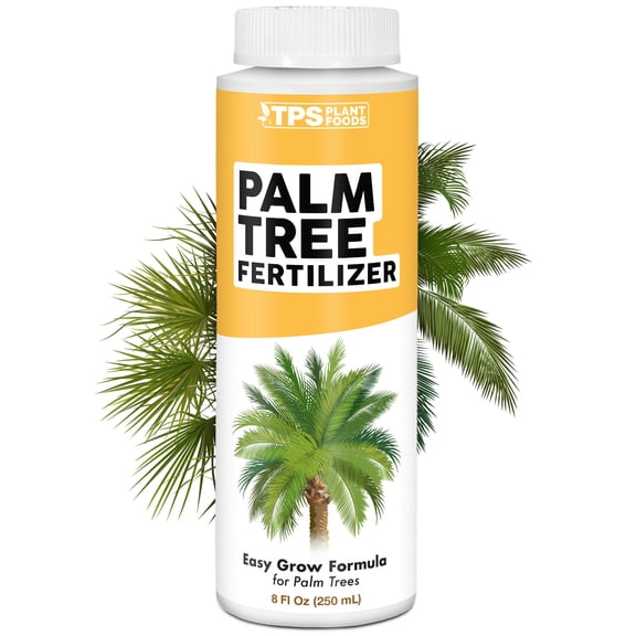 Palm Tree Fertilizer for All Palms and Ferns, Liquid Plant Food 8 oz (250mL)
