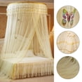 thumbnail image 4 of Cortina De Cama Plegable Y Duradera Con Estilo De Encaje De Princesa, Dosel Para Cama, Bebé Para Niños Y Niñas, 4 of 7