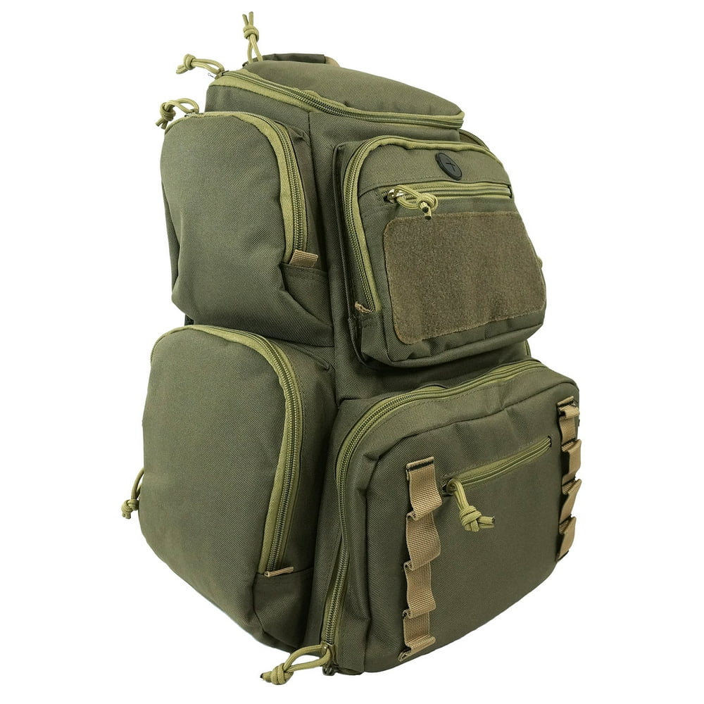 KCliffs Lockable Pistol Backpack Quality Shooting Range Gear