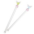 thumbnail image 2 of Milisten 2pcs Creative Stirring Sticks Mixing Stirring Scoop Glass Swizzle Sticks, 2 of 5