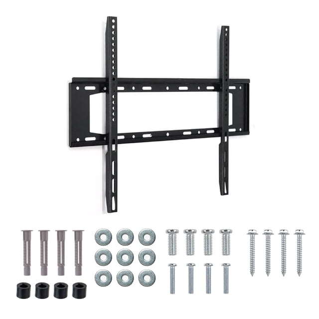 Soporte Fijo para TV 40-85 Pulgadas Base de Pared Universal VESA 600x600 Soporta 75 kg