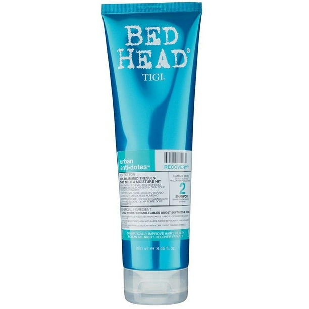 TIGI Bed Head Recovery Shampoo for Dry, Damaged Hair 250 ml (8.45 fl oz