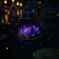 thumbnail image 5 of Artificial Floating Foam Lotus Flower, EVA Water Lily Pond Pool Decor Ornament Dancing Prop for Water Scene Arrangement, 5 of 6