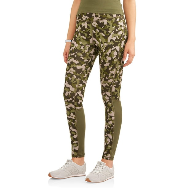 Athletic Works Women's Active Allover Print Mesh Detail Performance ...