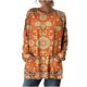 thumbnail image 5 of TaTaai Women’s Casual Round Neck Print Long Sleeve Blouse With Pockets Loose Fit Patterned T Shirts Soft Polyester Daily Holiday Travel Top Gift, 5 of 7