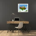 thumbnail image 3 of Miles, Chris 24x20 White Modern Wood Framed Museum Art Print Titled - Frequent Flier No. 1, 3 of 4