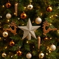 thumbnail image 5 of Nearly Natural Gold Plastic Holiday Christmas Lux Shatterproof Ornament Set, 40 Count, 5 of 5