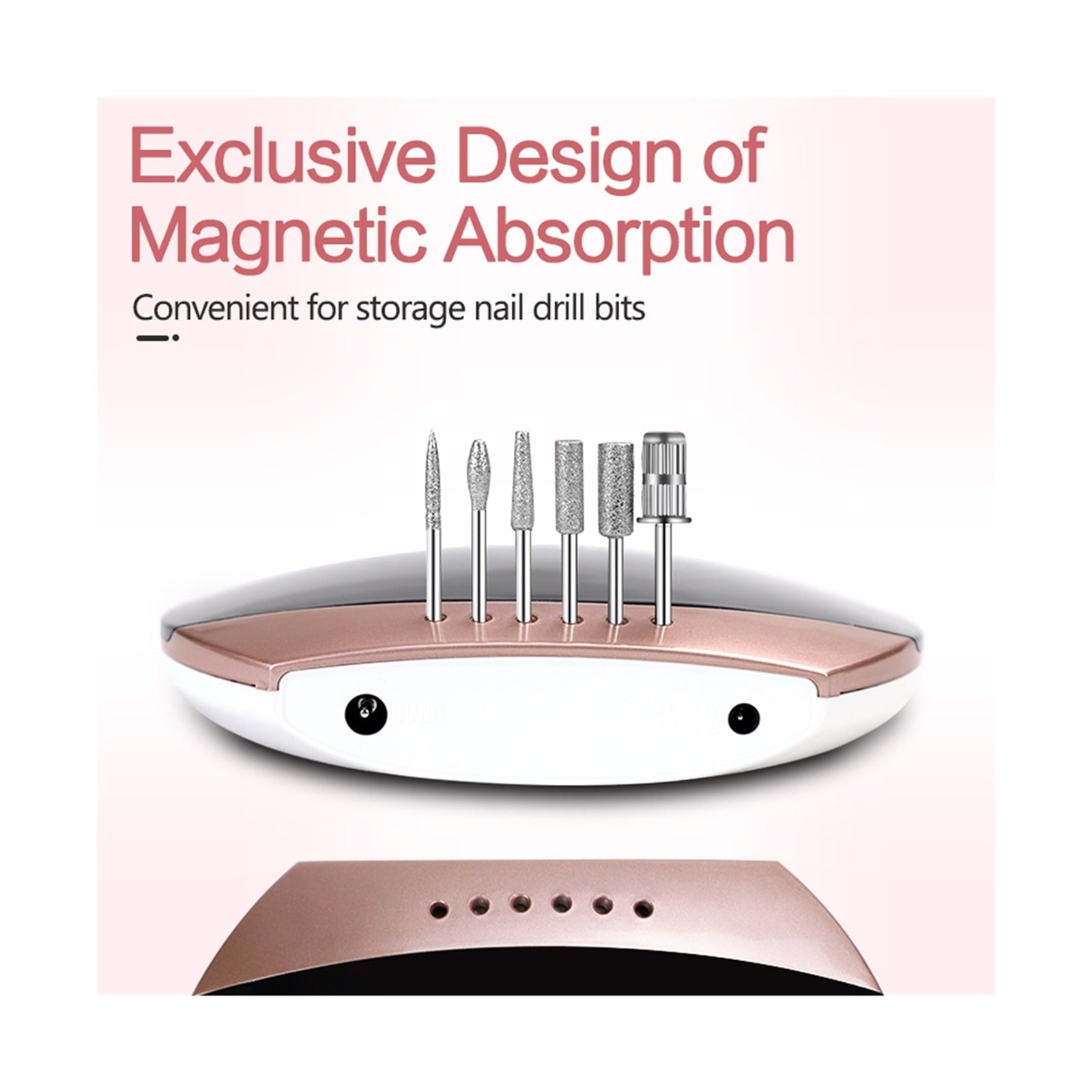 Electric Nail Drill Machine,Professional Portable Nail Drill Machine With Touch Screen,35000RPM Electric Nail File For Acrylic Nails Gel Nails ,Low Noise