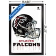 thumbnail image 3 of NFL Atlanta Falcons - Drip Helmet 20 Wall Poster, 14.725" x 22.375", Framed, 3 of 3