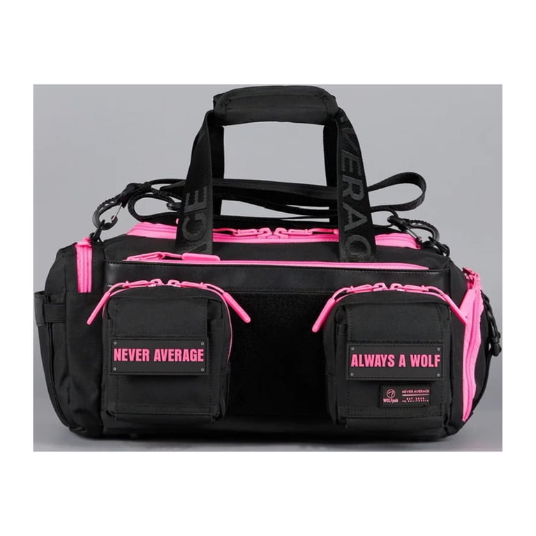 Wolfpak 20L Mini Duffle Bag Black Neon Pink - Walmart.com
