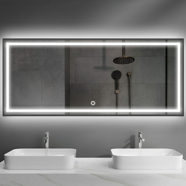 Bathroom Vanity Mirror Black, Bathroom Vanity Mirrors Black