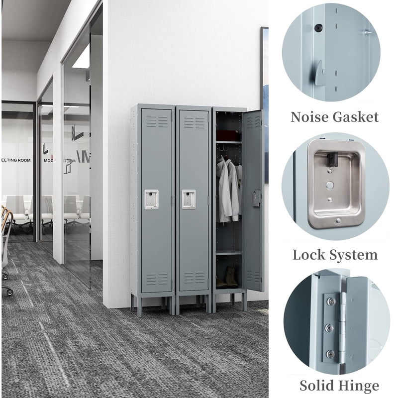 STANI Metal Lockers for Employees with Lock, Employees Locker