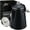 Black, variant on COLETTI Classic Percolator Coffee Pot — The Most Nostalgic Camping Coffee Pot, Now Modernized [Blue Enamel, 12 Cup]