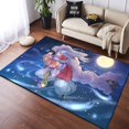 thumbnail image 1 of Anime Inuyasha alfombra de cocina alfombrilla de puerta de entrada dormitorio decoración del suelo sala de estar alfombra baño alfombra antideslizante, 1 of 4