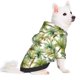 thumbnail image 2 of Fotbe Green Hawaii Palms Sudadera con Estampado para Perros Pequeños – Suéter con Capucha para Mascotas, Tela Suave de Forro Polar con Bolsillo-XX-Large, 2 of 7