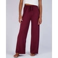 thumbnail image 3 of Real Essentials 3 Pack Soft Palazzo Pajama Pants for Women, Wide Leg Comfortable Casual Lounge Yoga Bottoms (Plus Size), 3 of 7