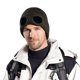 thumbnail image 3 of Gorros sin ala con gafas para hombres y mujeres, de color sólido, para otoño e invierno, de forro polar grueso y cálido, gorros de punto de moda para parejas, 3 of 5