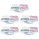 thumbnail image 1 of Diademas Deportivas Elásticas Antideslizantes Gruesas de 45 Piezas, Diademas para el Cabello, Bandas para el Cabello y para el Sudor para Mujeres y Hombres Multicolor, 1 of 5