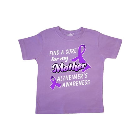 

Inktastic Alzheimer s Awareness Find a Cure for my Mother Gift Toddler Boy or Toddler Girl T-Shirt