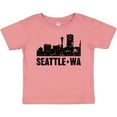 thumbnail image 3 of Inktastic Seattle Skyline Grunge Boys or Girls Baby T-Shirt, 3 of 5
