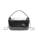 thumbnail image 5 of Bolso Cruzado Mujer Hombro Transparente Con Cadena Casual Pu Cu Cuero Pequeña Billetera Jalea Compras Bolsas, 5 of 9