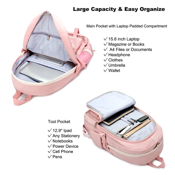 backpack bundles for middle school girl with laptop case JanSport Big Student Grade Recommendation Hidds Laptop Backpacks 15.6 In