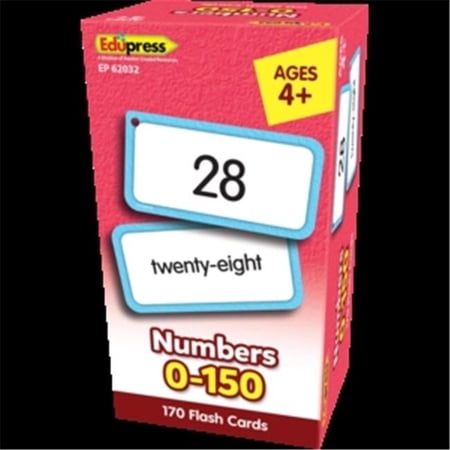Teacher Created Resources Numbers 0-150 Flash Cards