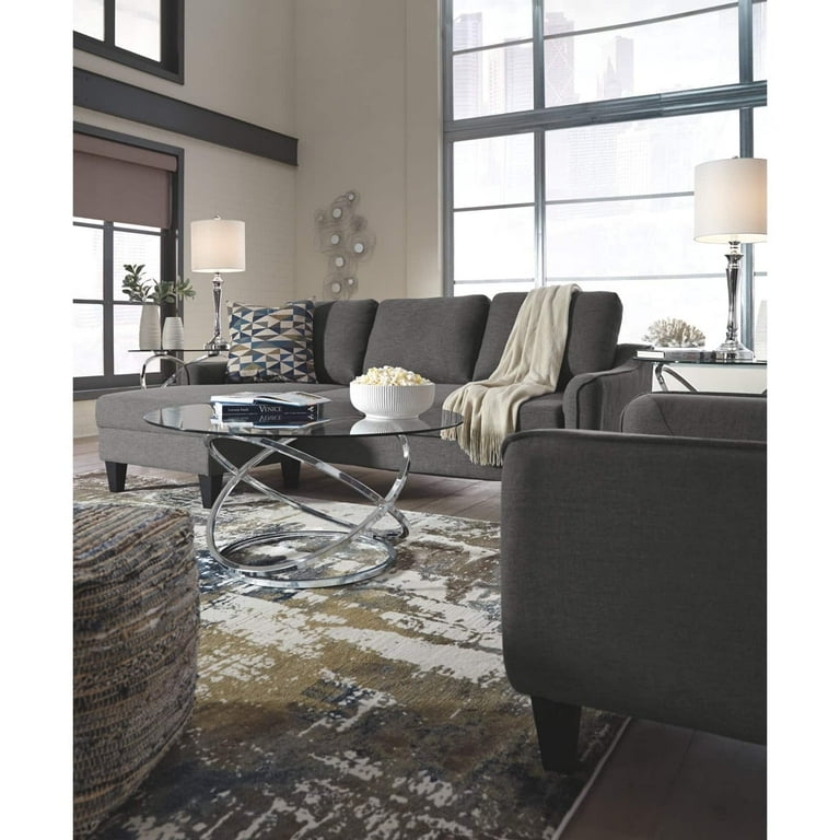Signature Design by Ashley Jarreau Sofa Chaise Sleeper in Gray