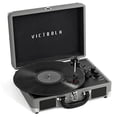 thumbnail image 1 of Tocadiscos portátil Victrola Vintage 3 velocidades con Bluetooth y altavoces incorporados, 1 of 3