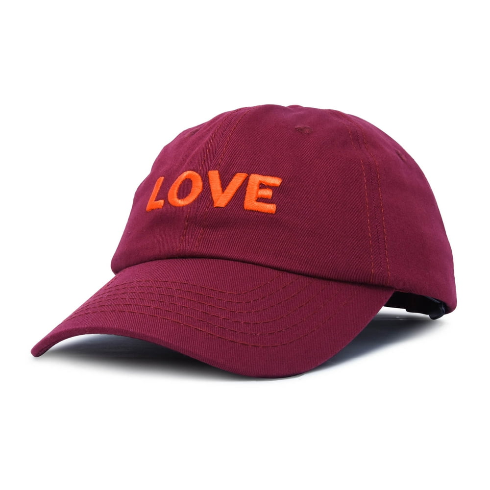 DALIX - DALIX Custom Embroidered Hats Dad Caps LOVE Stitched Logo Hat ...