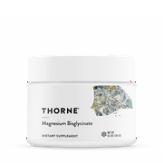 Thorne Magnesium Bisglycinate, Powdered Magnesium Formula, Support Restful Sleep, Muscle Relaxation, Heart Health, and Metabolism, 6.5 Oz, 60 Servings
