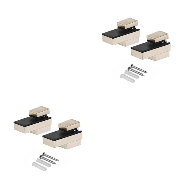 Soportes de estante de vidrio Kenally 50x33x25mm 2 piezas
