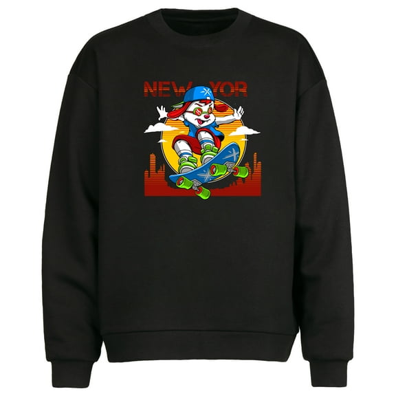 Men's & Big Men's Graphic Sweatshirt Long Sleeves,Sizes S-2XL