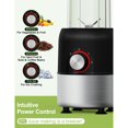 thumbnail image 4 of 2-in-1 Multipurpose Blenders for Smoothies with 22oz No-BPA Portable Bottle, Coffee/Spices Jar Bottle for Grinder, New, 4 of 7