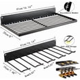 thumbnail image 4 of shiyou-2-Tier Power Tool Organizer, Rust Resistant Metal, Space Saving, Detachable, Wall Mount, 4 of 4