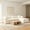 Beige, variant on AUU 108" Modular L-Shape Boneless Cloud Sectional Sofa, Deep Seat Sponge Compression Sofa Bed with Removable Backrest, No Assembly Required, Fold-Out Sleeper for Living Room