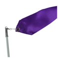 thumbnail image 2 of 4M Dance Ribbon Gym Rhythmic Art Gymnastic Ballet Streamer Twirling Rod Purple, 2 of 3