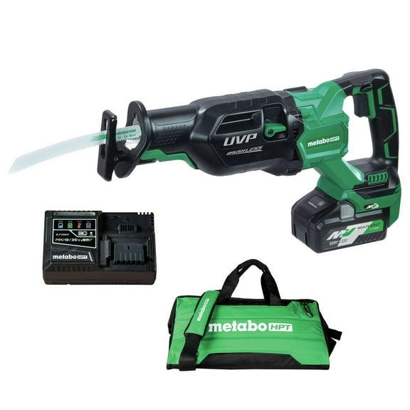Metabo HPT CR36DAM 36V MultiVolt Lithium-Ion Brushless Reciprocating Saw Kit (4 Ah)