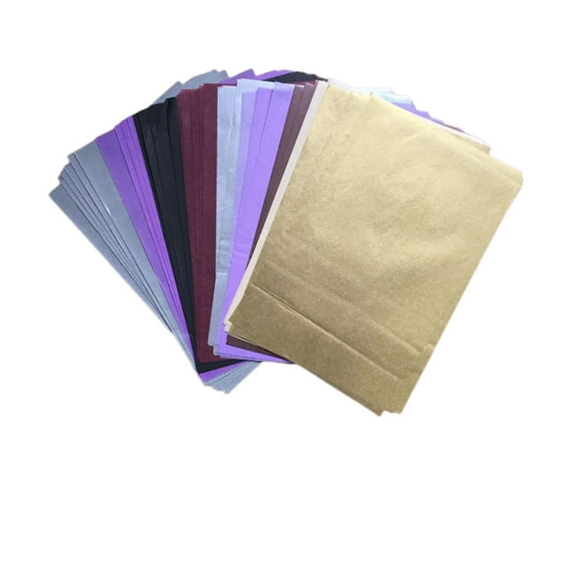 100x Papel para envolver ramos Decoración de ramos Papel perlado fino impermeable para Estilo B