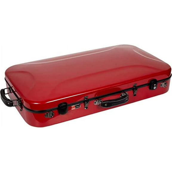 Crossrock Double Mandolins Hard Case fits Two A-A,F-F, A-F style Mandolins
