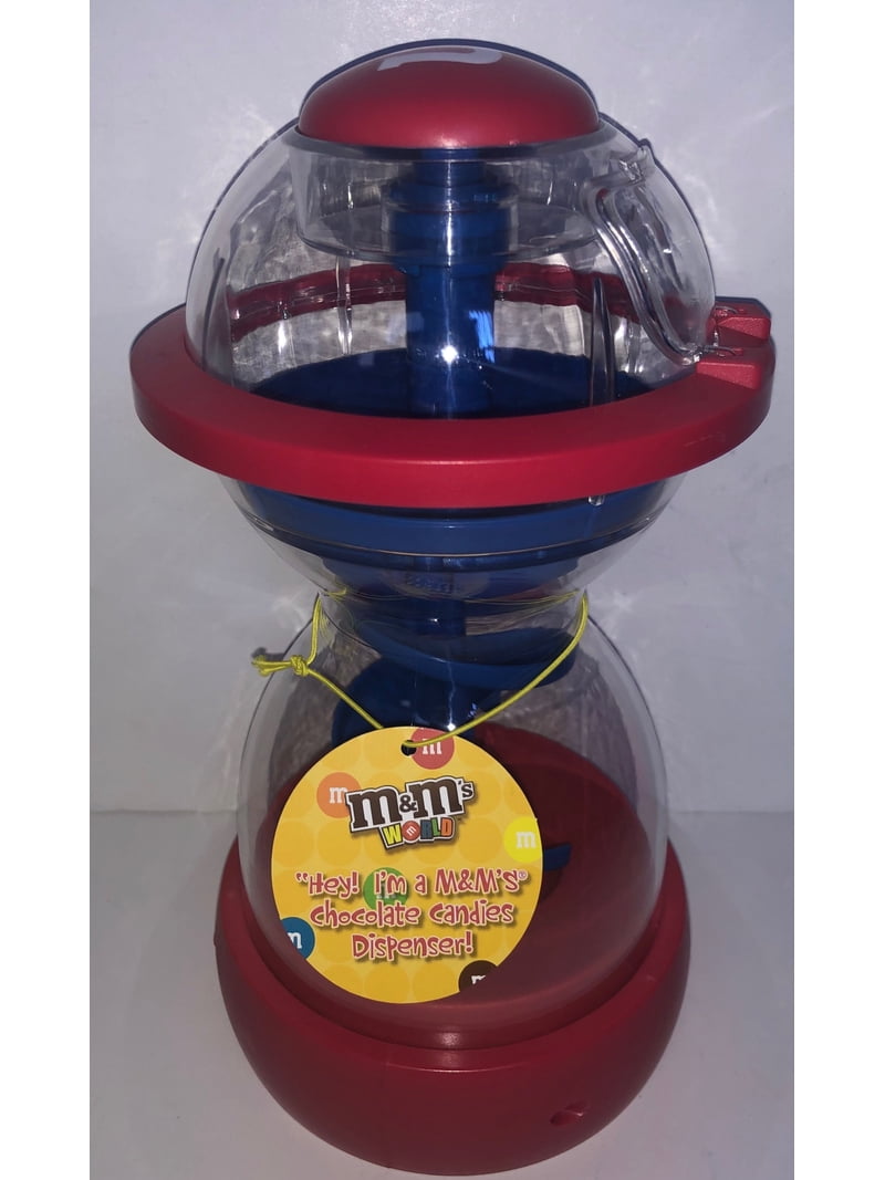 M&M's World Fun Machine Candy Dispenser Red and Blue New with Tags