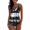 Black, variant on Summer Savings Clearance! Edvintorg 2023 Womens Tankini Swimsuits Tummy Control Swimwear Two Piece Bathing Suits With Shorts