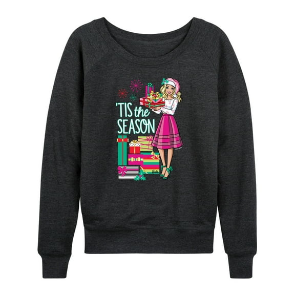 Barbie - Tis The Season - Women's Lightweight French Terry Long Sleeve Shirt