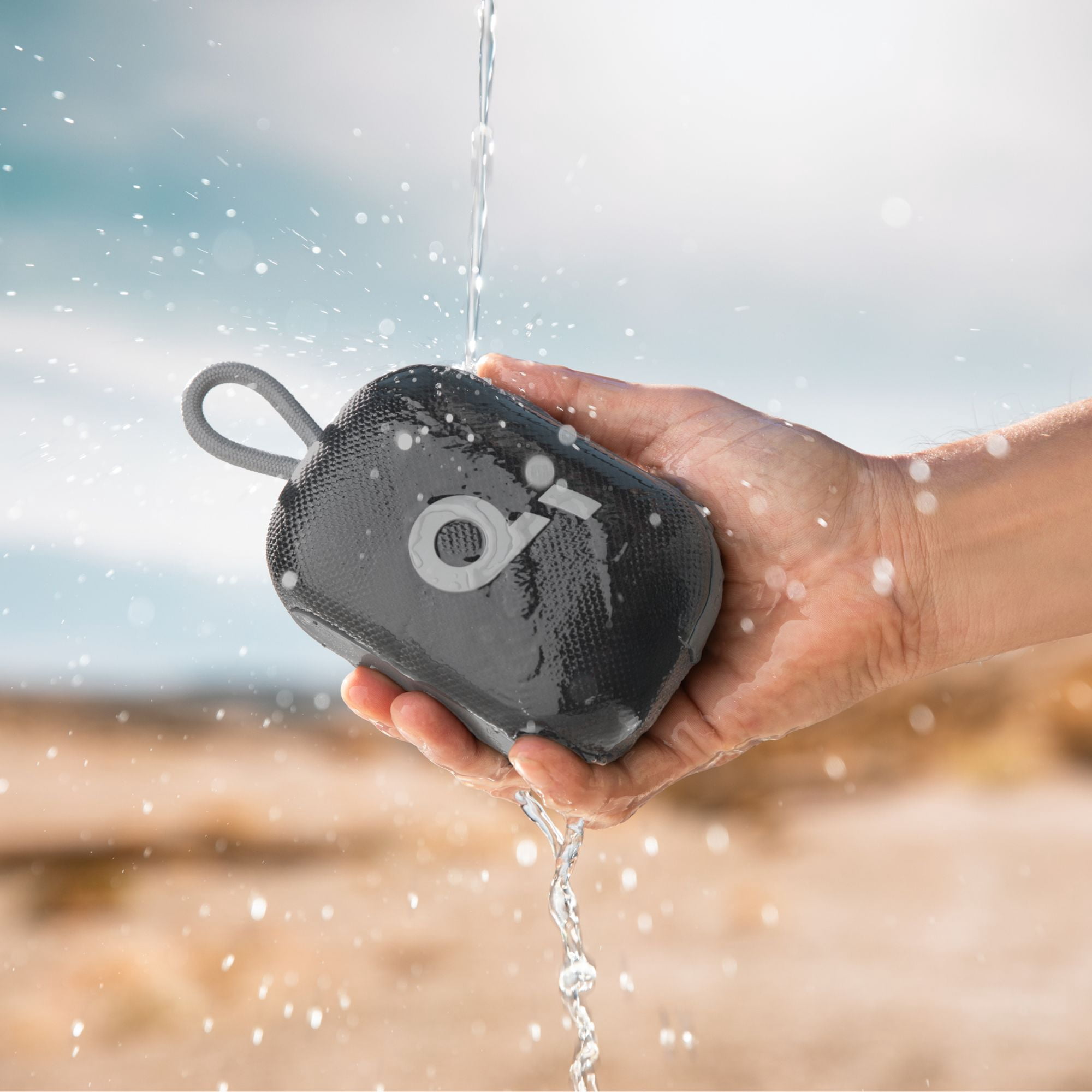 Soundcore Select 4 Go Midnight Bluetooth Shower Speaker by Anker, IP67 Waterproof/Dustproof, Ultra-Portable Speaker, Wireless, 20H Playtime, Floatable, Electronics for Outdoors/Home/Travel