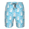 thumbnail image 3 of Fotbe Skating Poodle Fun Trajes de Baño Estampados para Hombre, Shorts de Verano de Secado Rápido, Ropa de Playa, Bañadores-XX-Large, 3 of 6