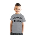 thumbnail image 4 of Youth Brother Squad T Shirt Funny Awesome Bro Sibling Joke Tee for Kids, 4 of 8