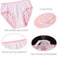 thumbnail image 5 of Yintry Girls Briefs Supersoft Toddler Undies Breathable Underwear, 12 Pack, Size 2-12, 5 of 6